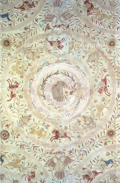Bedcover, Portugal, Late 17th century. Creator: Unknown.