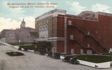 The Metropolitan Theatre, Seattle, Washington, USA, 1911. Artist: Unknown