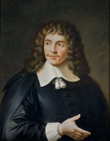 Portrait of the author Moliére (1622-1673), 1700. Creator: Anonymous.
