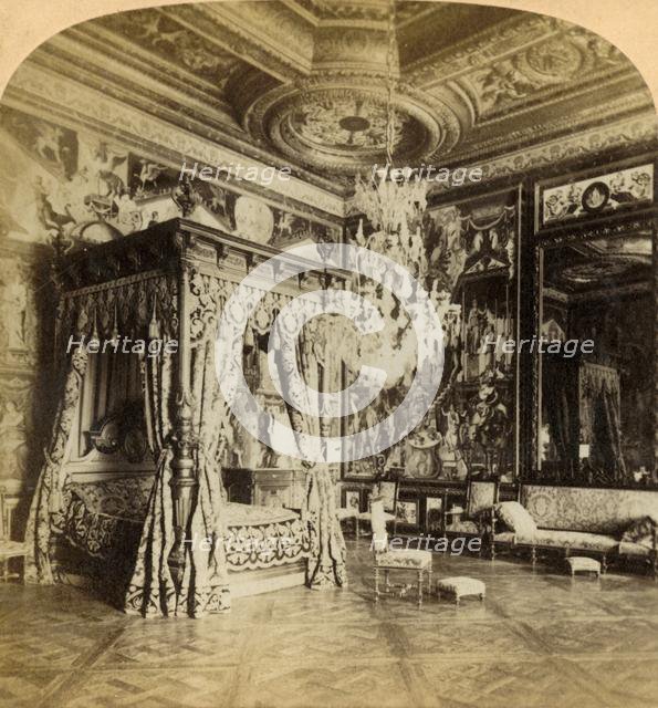 'Reception Room of Catherine de Medicis, palace of Fontainebleau, France', 1889. Creator: J F Jarvis.