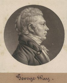 George Way, 1807. Creator: Charles Balthazar Julien Févret de Saint-Mémin.