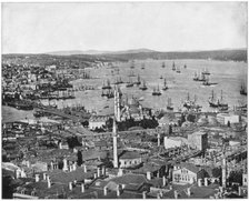 Constantinople and the Bosphorus, Turkey, late 19th century.Artist: John L Stoddard