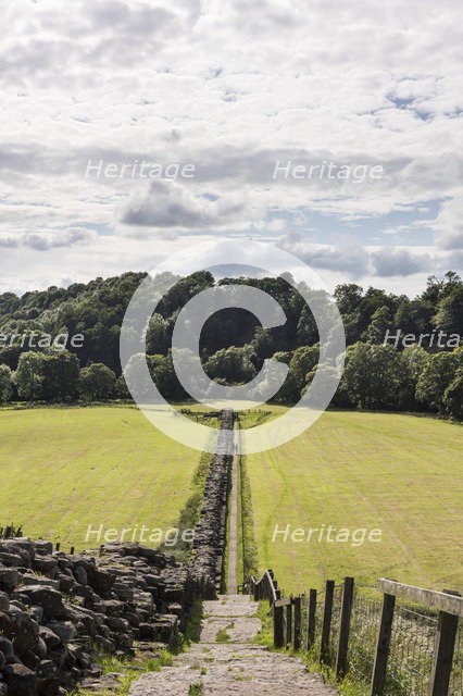 Hadrian's Wall, Willowford, Northumberland, c2010s. Creator: Steven Baker.