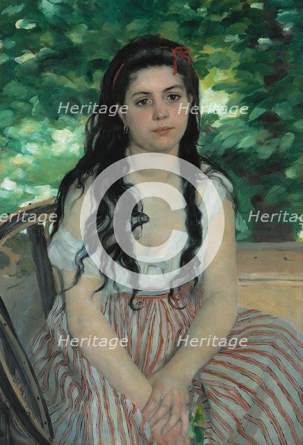 Summer (La Bohémienne), 1868. Artist: Renoir, Pierre Auguste (1841-1919)