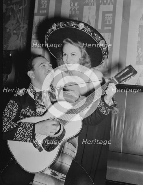 Portrait of Eve Knight, 1938. Creator: William Paul Gottlieb.