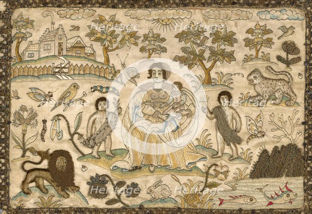 Panel, England, 17th century. Creator: Unknown.