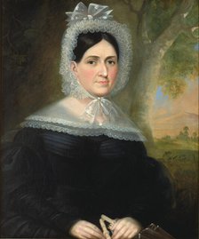 Sarah Sommer Sims, 1838. Creator: Robert Street.