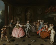 The Masquerade Ball, 1683-1757. Creator: Antoine Pesne.