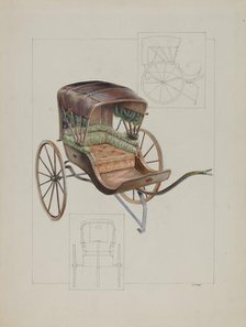 Baby Buggy, c. 1937. Creator: Floyd R. Sharp.