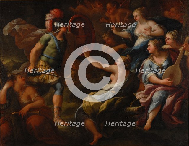 Achilles Discovered by Ulysses Among the Daughters of Lycomedes at Skyros. Artist: De Matteis, Paolo (1662-1728)