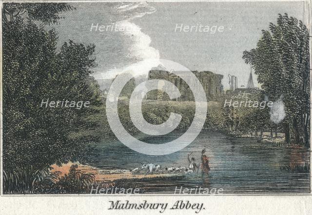 'Malmsbury Abbey', 19th century? Creator: Unknown.