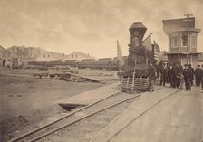 The Lincoln Funeral Train, Philadelphia, April 22-24, 1865. Creator: Charles L. Philippi.