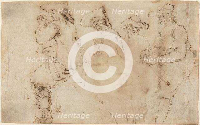 Four Horsemen, 1627/30. Creator: Stefano della Bella.