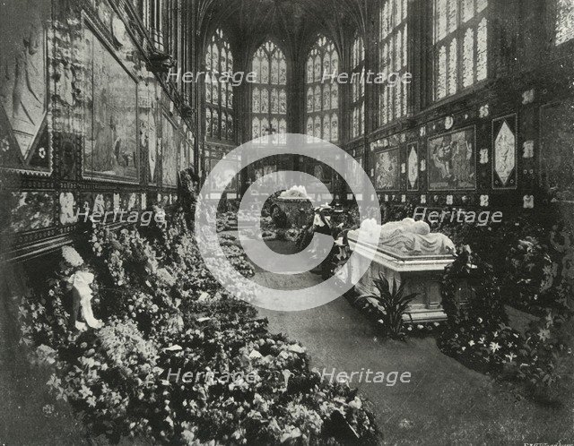 'Funeral of H.R.H. The Duke of Clarence, January 1892', (c1897). Artist: E&S Woodbury.
