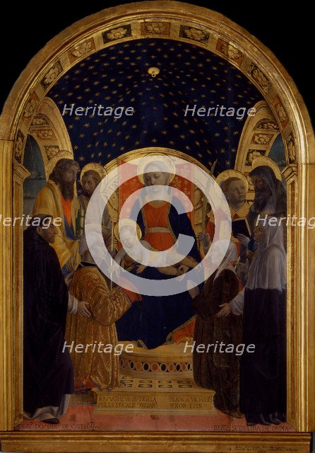 Pala Bottigella (The Bottigella Altarpiece), c1480-1485.