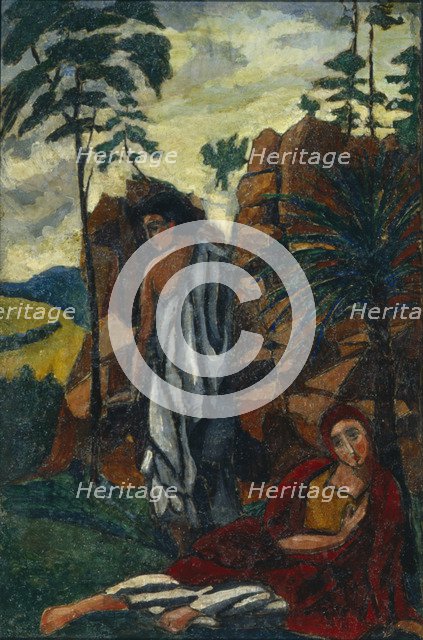 An Allegorical Scene, Early 20th cen.. Artist: Drittenpreis, Vladimir Petrovich (1878-1916)