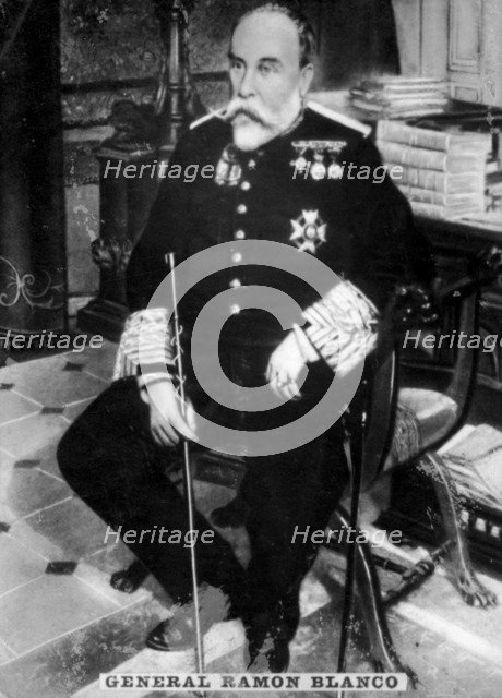 General Ramon Blanco, 1st Marquis of Peña Plata (1833-1906). Artist: Unknown