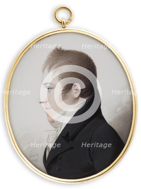 Portrait of a gentleman, 1802. Creator: Jakob Axel Gillberg.