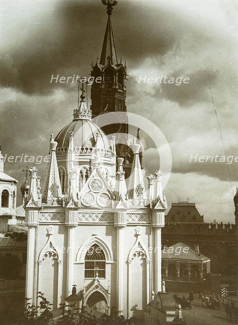 The St Catherine Church of the Ascension Convent in the Kremlin, Moscow, Russia. Artist: Unknown