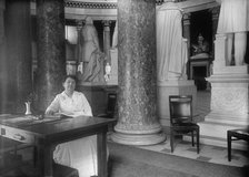 U.S. Capitol - Ladies' Reception Room, 1917. Creator: Harris & Ewing.
