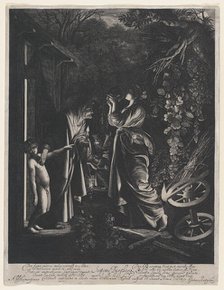 Ceres Seeking Her Daughter (The Mocking of Ceres), 1610. Creator: Hendrik Goudt.