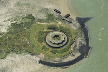 Fort Darnet, part of the defences for the naval dockyard at Chatham, Medway, 2024. Creator: Damian Grady.