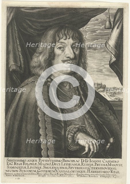 Portrait of John II Casimir Vasa (1609-1672), King of Poland and Grand Duke of Lithuania, 1649.