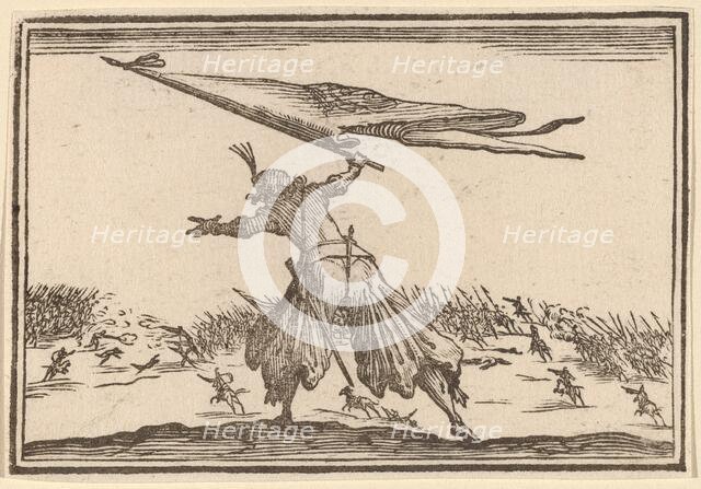 Standard Bearer, 1621. Creator: Edouard Eckman.