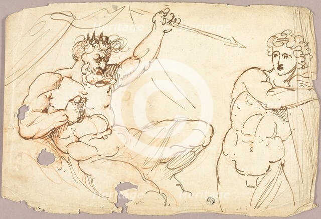 Saul and David, n.d. Creator: Baccio Bandinelli.