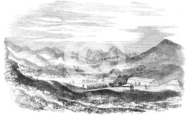 Commencement of the Reservoir, in the Valley of Vehar, Island of Salsette, 1856.  Creator: Unknown.