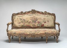 Sofa, probably c. 1830/1850. Creator: Unknown.