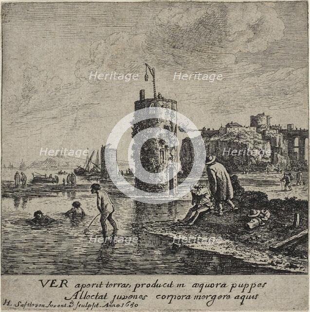 Spring, 1650. Creator: Herman Saftleven the Younger.