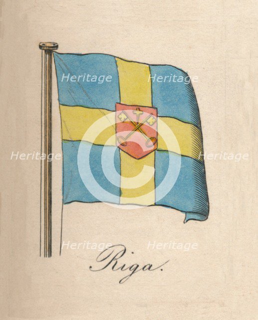 'Riga', 1838. Artist: Unknown.