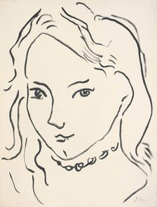 Portrait de Marguerite, 1906-1907. Creator: Matisse, Henri (1869-1954).
