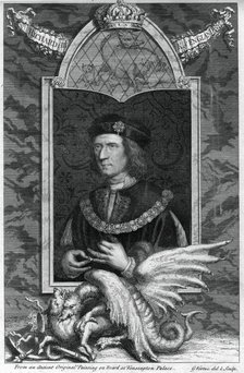 Richard III of England, (18th century).Artist: George Vertue