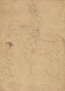 Groom and Rider, 1540-50. Creator: Unknown.