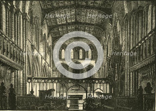 'Interior of the Choir', 1898. Creator: Unknown.