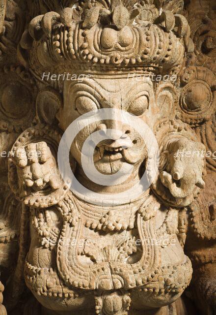 The Hindu Goddess Kali, c.17th century. Creator: Unknown.