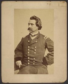 Portrait of General John A. Logan, about 1865. Creator: Mathew Brady.