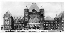 Parliament Buildings, Toronto, Ontario, Canada, c1920s. Artist: Unknown