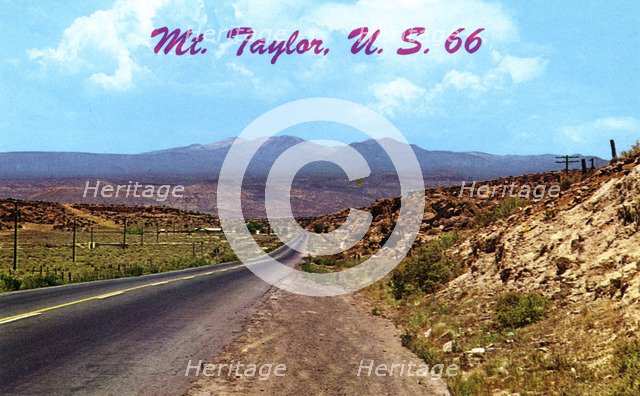 Mount Taylor, near Grants, New Mexico, USA, 1965. Artist: Unknown