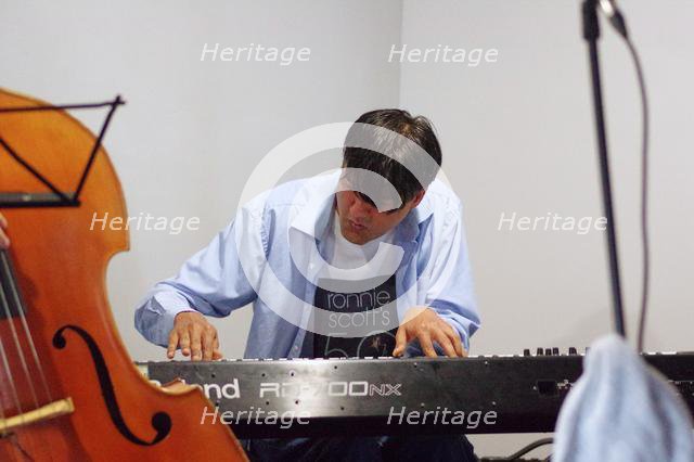 Leon Greening, Splash Point Jazz Club, Eastbourne, East Sussex, 24 July 2019. Creator: Brian O'Connor.