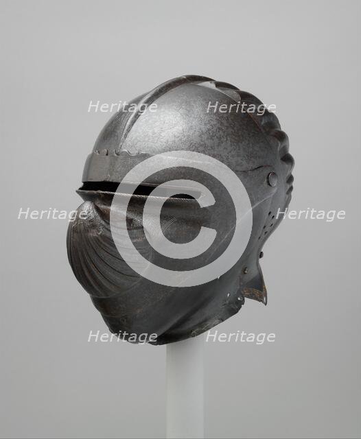 Close Helmet, Italian, Milan, ca. 1510-20. Creator: Gian Giacomo Negroli.