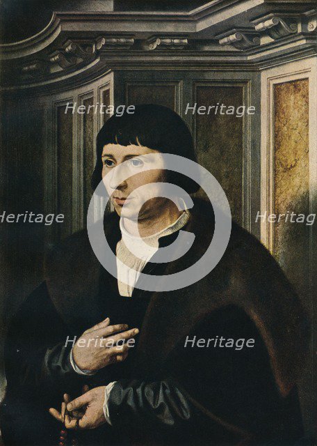 'Man with a Rosary', c1525. Artist: Jan Gossaert.