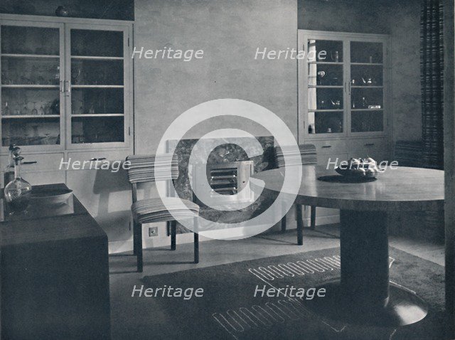 'Dining-room for a house in Highgate Village, London', 1936. Artist: Unknown.