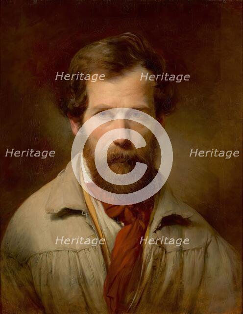 Self-portrait, 1846. Creator: Friedrich von Amerling.