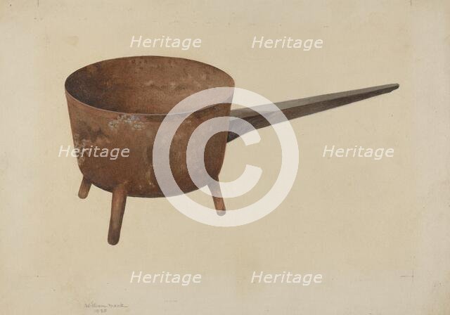 Skillet, 1938. Creator: William Frank.