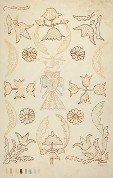 Wall Decoration, 1935/1942. Creator: Marjery Parish.