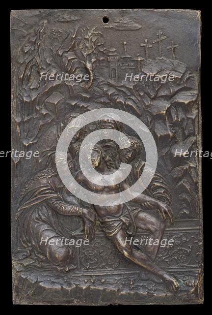 The Entombment, late 15th - early 16th century. Creator: Moderno.