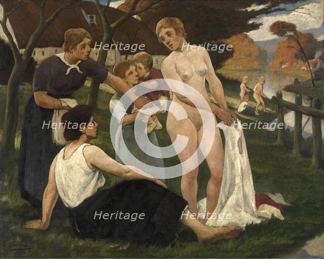 Oasis, 1905. Creator: Eugene Laermans.